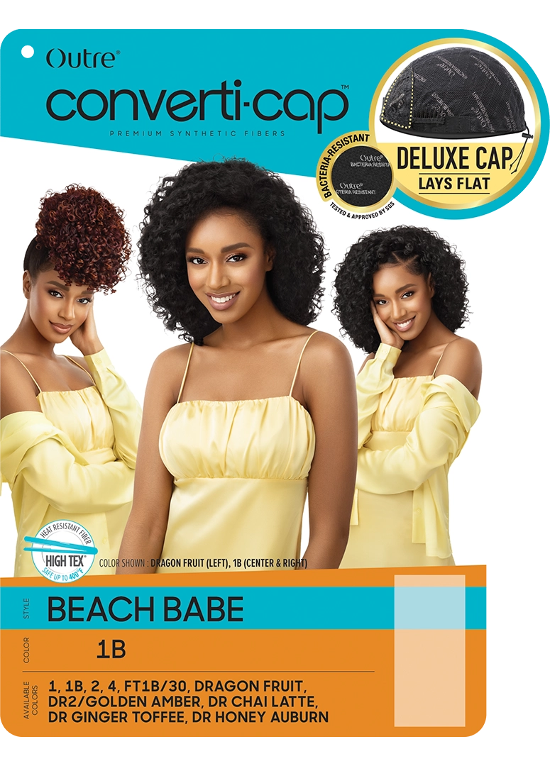 Outre Converti-cap Leave-Out + Full Wig + Ponytail Wig Beach Babe - Elevate Styles