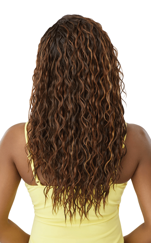 Outre Converti-Cap Deluxe Cap Wig Wet N Wavy Mermaids Kiss - Elevate Styles