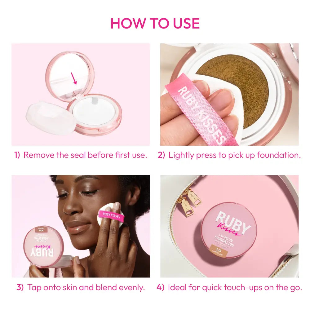 Ruby Kisses Ruby Cushion Foundation SPF 50+ - Elevate Styles
