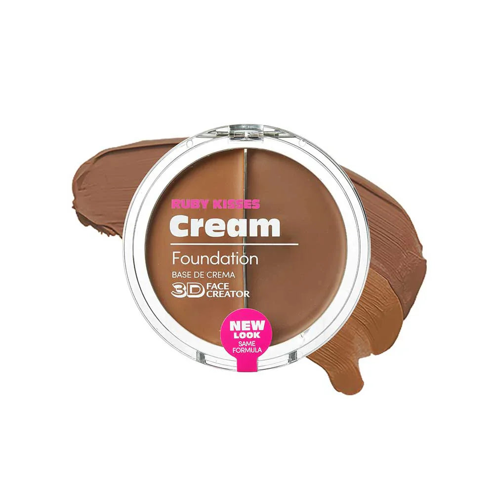 Ruby Kisses 3D Face Creator Cream Foundation Level 14 - Elevate Styles