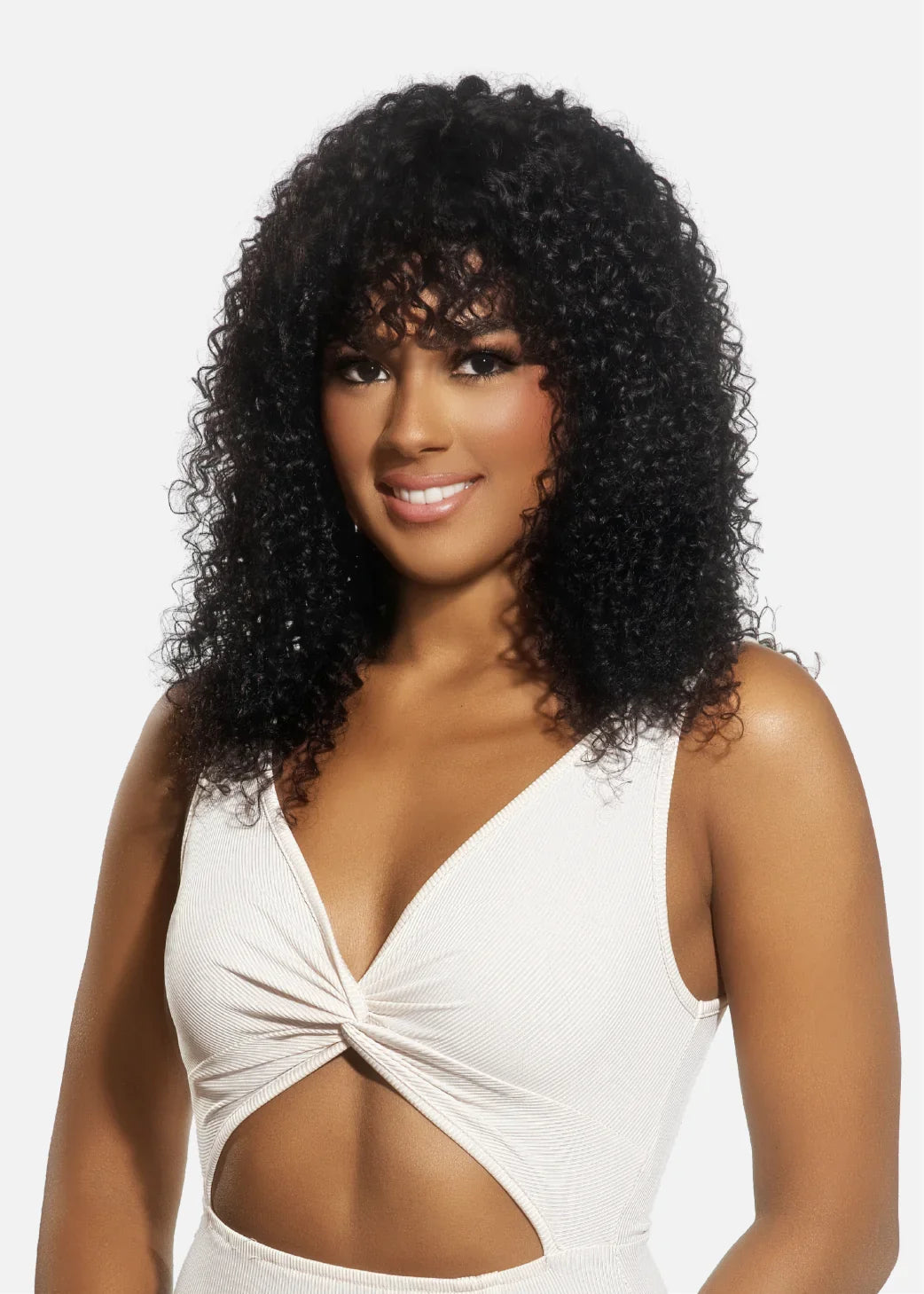 Vivica A. Fox Black Rose River Unprocessed Virgin Remi Hair Crown Lace Full Wig River