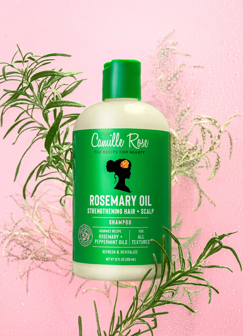 Camille Rose Rosemary Oil Strengthening Hair + Scalp Cleanser – 8.5 oz