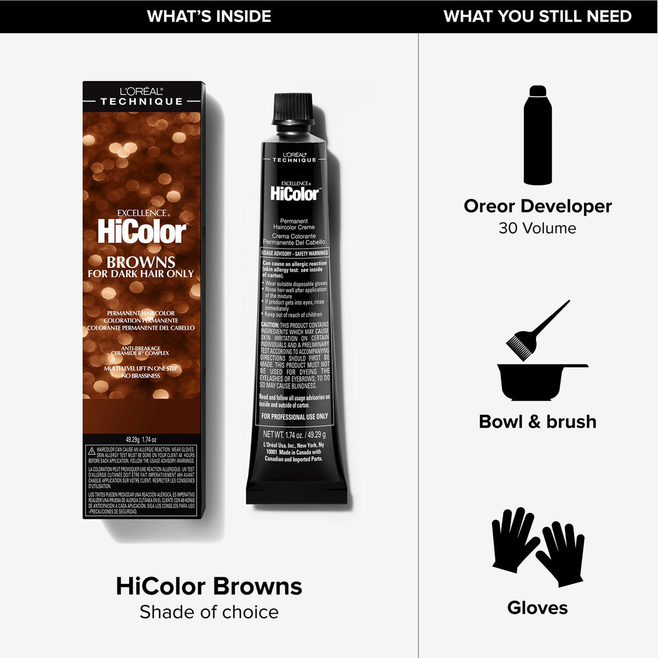 L'Oréal Excellence HiColor Blondes Permanent Haircolor – H16 Honey Blonde