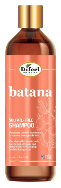 Thumbnail for Difeel Batana Sulfate Free Shampoo Strength and Growth 12 oz - Elevate Styles