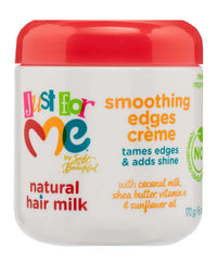 Thumbnail for Just for Me Natural Hair Milk Smoothing Edges Crème 6 oz - Elevate Styles