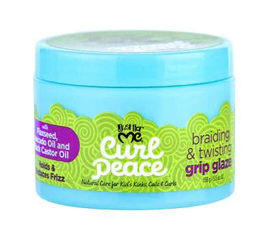 Just for Me Curl Peace Braiding & Twisting Grip Glaze 5.5 oz - Elevate Styles