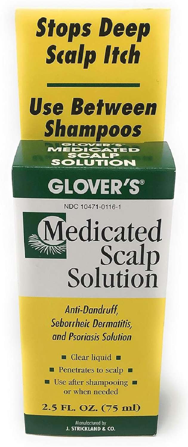 Glover’s Medicated Scalp Solution – 2.5 fl oz (75 ml) - Elevate Styles