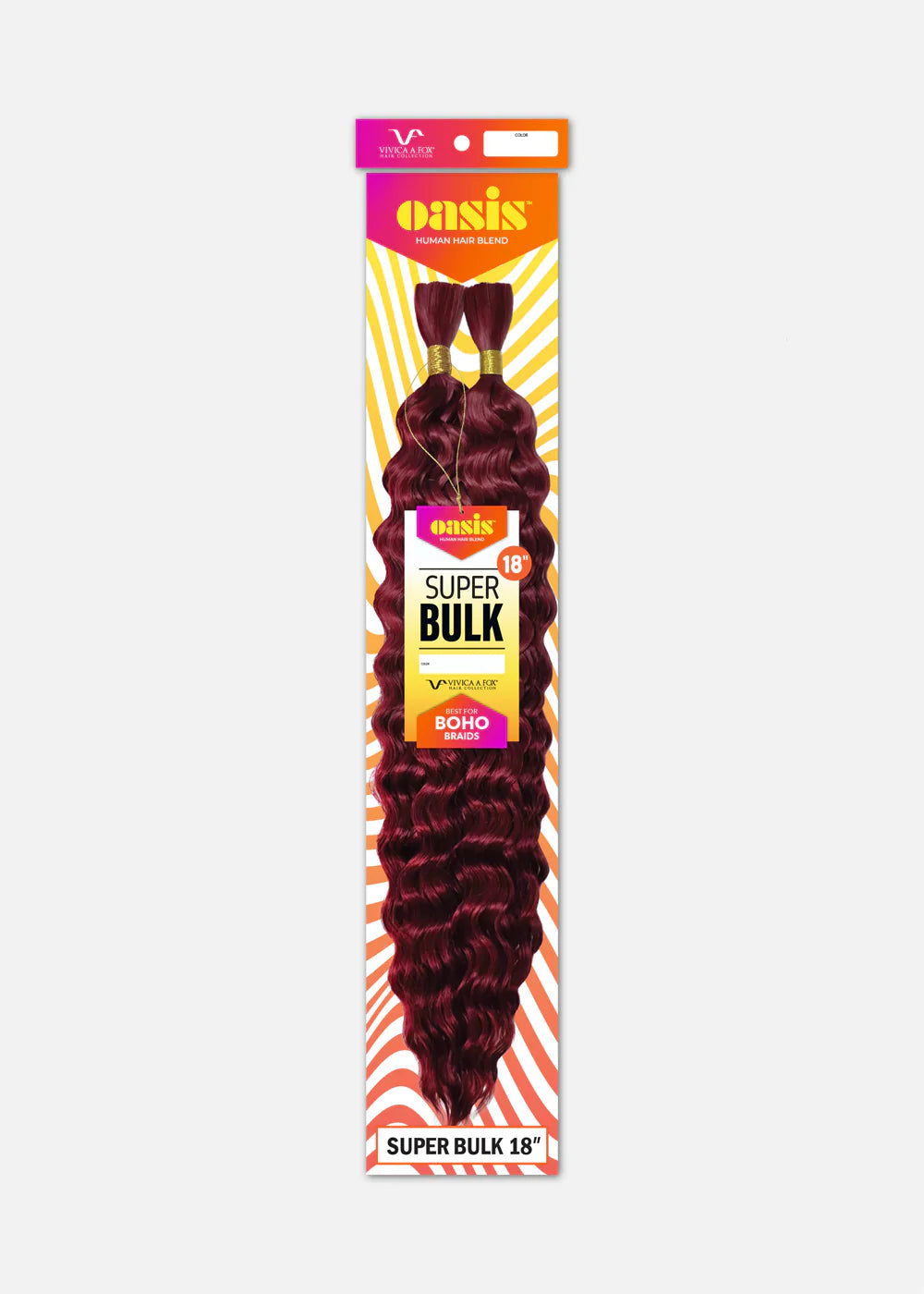 Oasis Super Bulk 18 Human Hair Blend Boho Braids - Elevate Styles