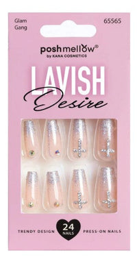 Thumbnail for Poshmellow Lavish Desire Press-On Nails – 65565 - Elevate Styles