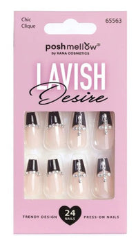 Thumbnail for Poshmellow Lavish Desire Press-On Nails – Chic Clique 65563 - Elevate Styles