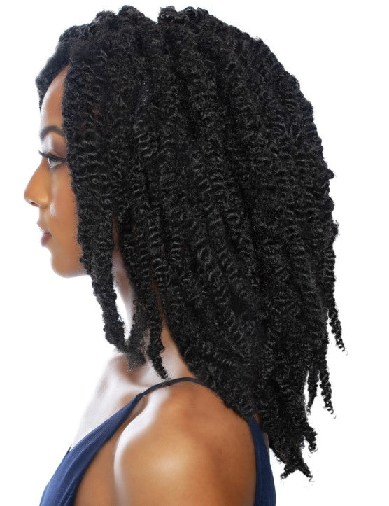 Mane Concept Afri Naptural Crochet Braid 3x Afro Spring Twist 16" TWB310 - Elevate Styles