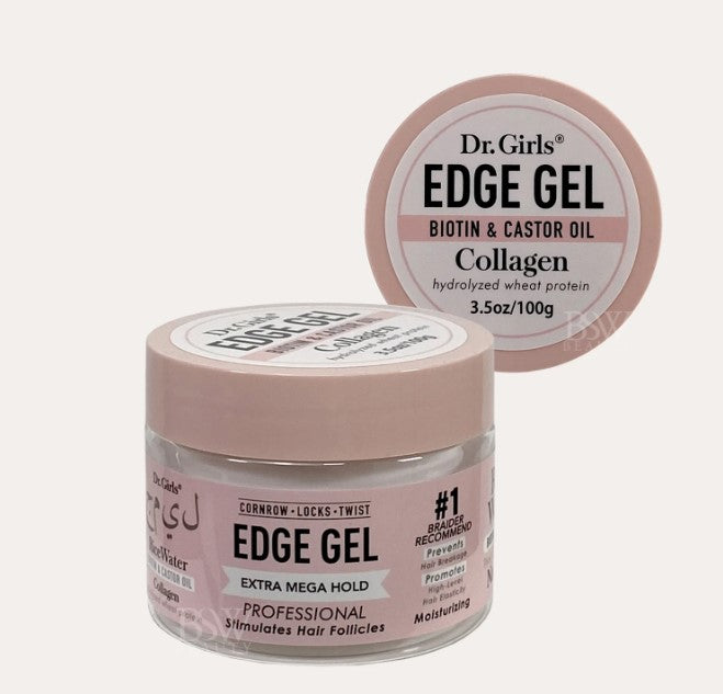 Dr. Girls Edge Gel – Extra Mega Hold (3.5 oz / 100g) - Elevate Styles