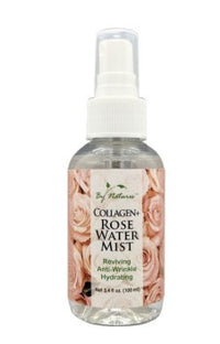 Thumbnail for By Natures Collagen + Rose Water Mist Reviving Anti-Wrinkle Hydrating 3.4 Oz - Elevate Styles