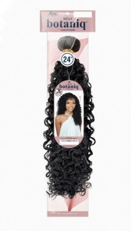 Botaniq Mega Brazilian Burmese Curl Human Hair  Weave MBBM