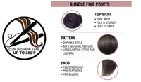 Thumbnail for Botaniq Mega Brazilian Straight Human Hair  Weave MBST