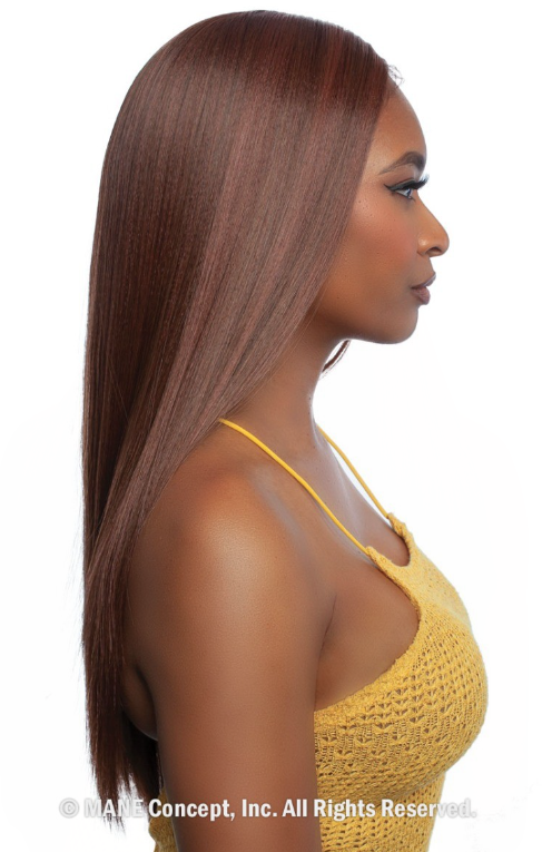 Mane Concept Brown Sugar Caramel Fiesta HD Lace Front Wig Caramel 01 BSCF201 - Elevate Styles