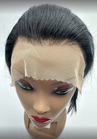 Thumbnail for Mac Queen Ways Wig 13x5 100 Percent Remy Human Hair Lace Front Wig Bob 12 Inch - Elevate Styles