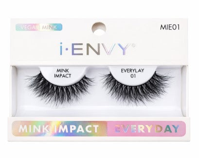 i Envy Mink Impact Everyday 05 Vegan Mink Strip Lashes MIE01 - Elevate Styles