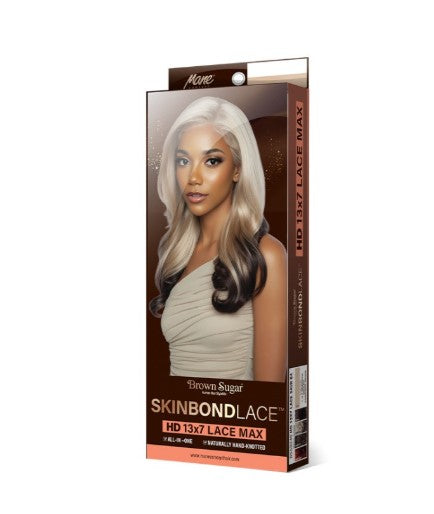 Mane Concept Brown Sugar HD 13x7 Lace Skin 04 Pre-Cut Glueless Front Wig - BSSB240