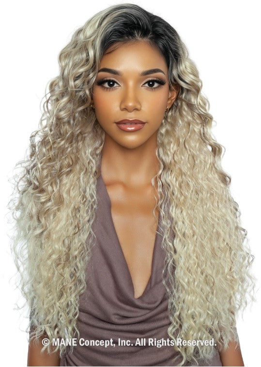 Mane Concept Brown Sugar HD 13x7 Lace Skin 02 Pre-Cut Glueless Front Wig - BSSB238