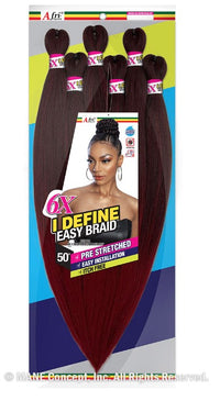 Thumbnail for Mane Concept Afri Naptural 6x I Define Pre-Stretched Braid 50