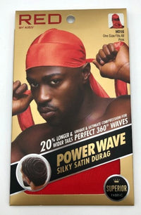Thumbnail for RED by Kiss Power Wave Silky Satin Durag HD16 One Size Fits All Pink - Elevate Styles