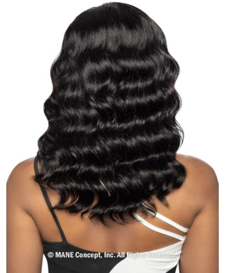 Mane Concept Trill 11A HD 13x4 Lace Frontal Wig - Deep Body 18" TRE2104 - Elevate Styles