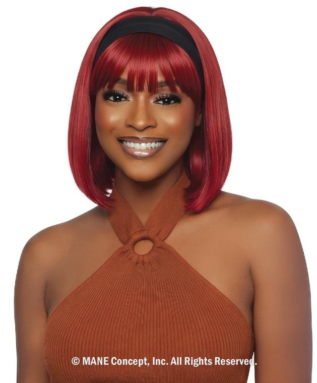 Mane Concept Brown Sugar Switch Up 05 Headband Wig with Detachable Bang BSSU105