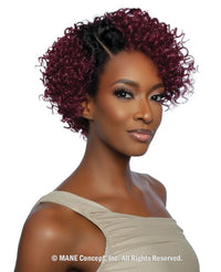 Thumbnail for Mane Concept Brown Sugar HD 13x4 Lace Skin 10 Sweet Fab Glueless Front Wig - BSSB236