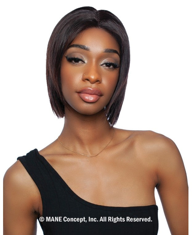 Mane Concept Trill 11A 13"x4" Ear to Ear Deep Lace Front Wig Straight Bob 10" TRE2107 - Elevate Styles