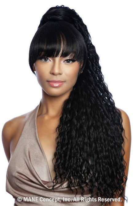 Mane Concept Yellow Tail Bang and Pony Tail Riri 28" YTBT08 - Elevate Styles
