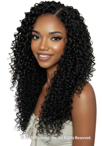Thumbnail for Botaniq Mega Brazilian Water Wave Human Hair Blend Weave MBWT