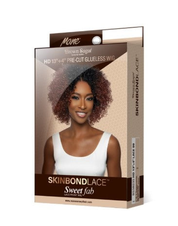 Mane Concept Brown Sugar HD 13x4 Lace Skin 09 Sweet Fab Glueless Front Wig - BSSB235