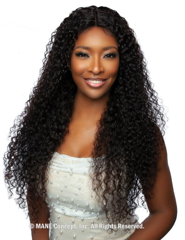 Mane Concept Trill 11A HD 13x4 Lace Front Wig Spanish Wave 32" TRE2129 - Elevate Styles