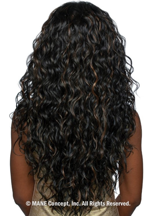 Mane Concept Brown Sugar HD 13x4 Lace Skin 07 Sweet Fab Glueless Front Wig - BSSB233