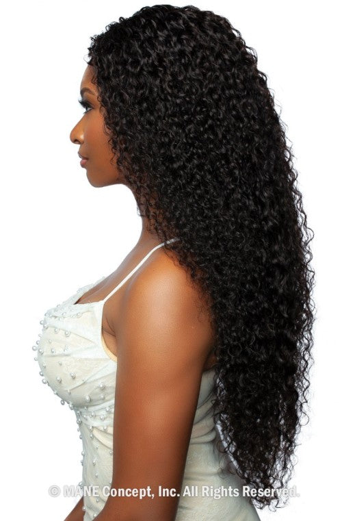 Mane Concept Trill 11A HD 13x4 Lace Front Wig Spanish Wave 32" TRE2129 - Elevate Styles