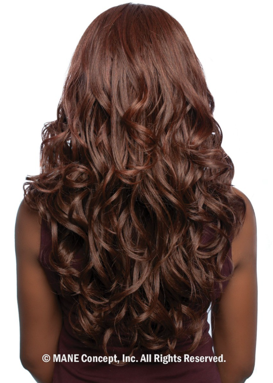 Mane Concept Brown Sugar Caramel Fiesta HD Lace Front Wig Caramel 04 BSCF204 - Elevate Styles
