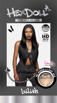 Thumbnail for Sensationnel Hexdoll  13x4 HD Lace Wig Glueless Pre Plucked Lilith HXDLIL - Elevate Styles