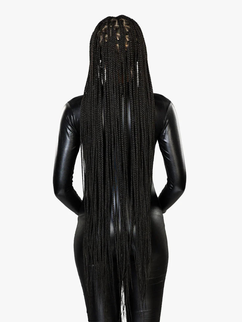 Sensationnel Strand X Full Hand Tied Braided Lace Wig Unit 2 - Elevate Styles