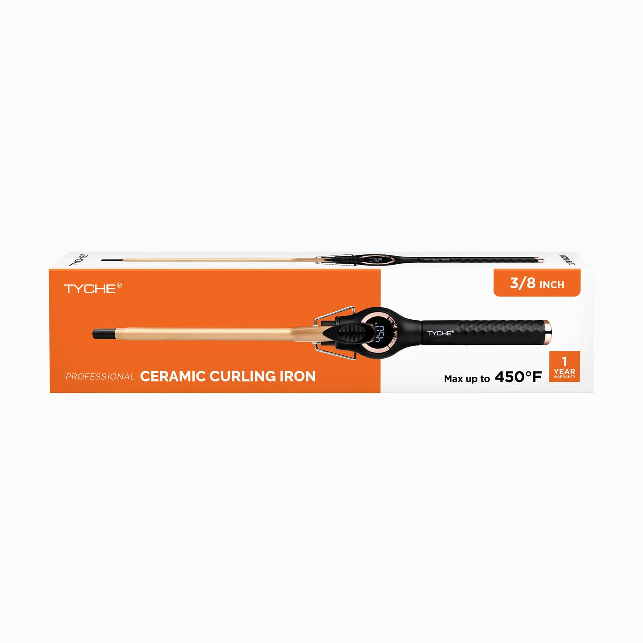 Tyche Ceramic Curling Iron 3/8' TCT038 - Elevate Styles