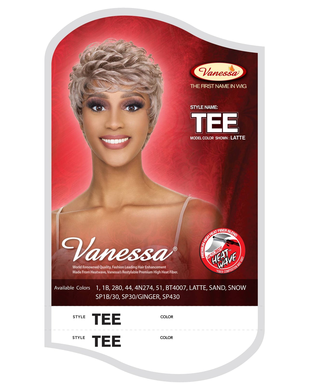 Vanessa Fashion Full Wig Tee - Elevate Styles