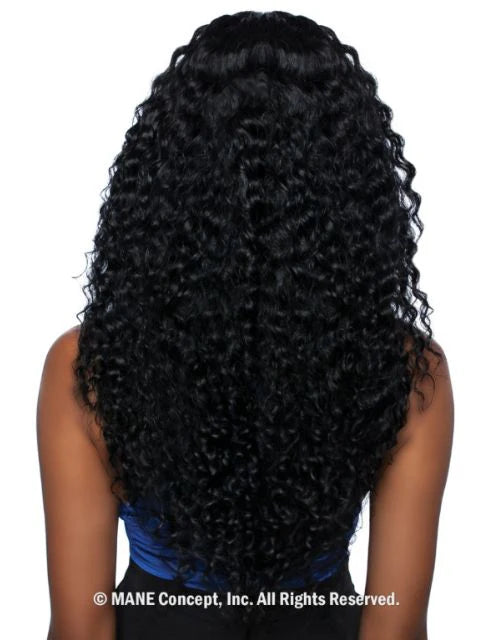 Mane Concept Trill 11A HD Lace Front Wig Jerry Curl 24" TR261 - Elevate Styles