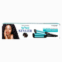 Thumbnail for Tyche Triple Barrel Wave Styler - Elevate Styles