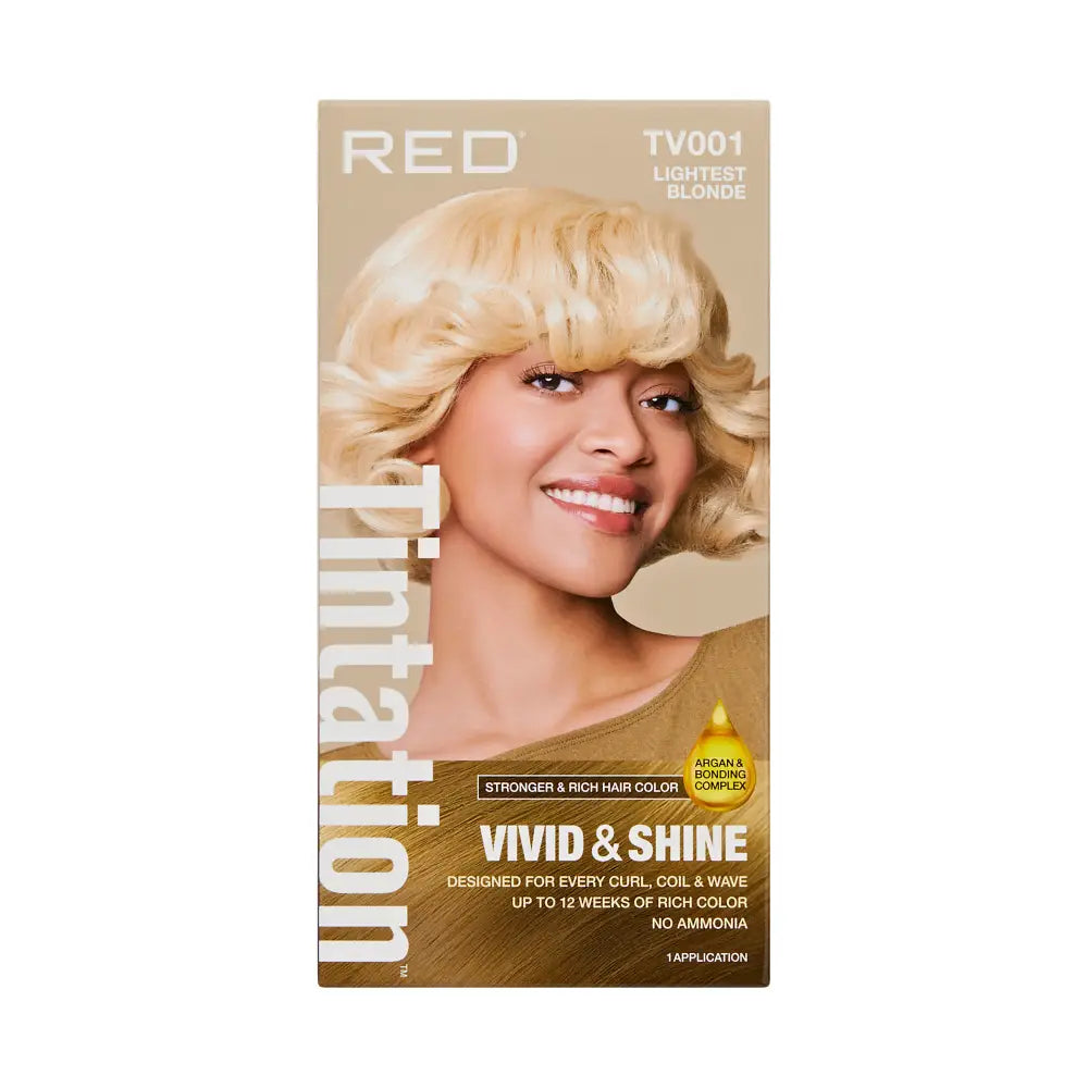 Red Tintation Vivid and Shine Hair Color TV001 Lightest Blonde - Elevate Styles