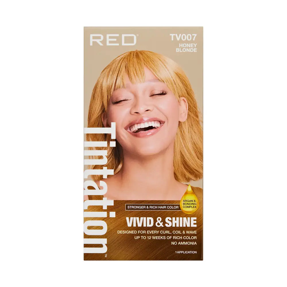 Red Tintation Vivid and Shine Hair Color TV007 Honey Blonde - Elevate Styles