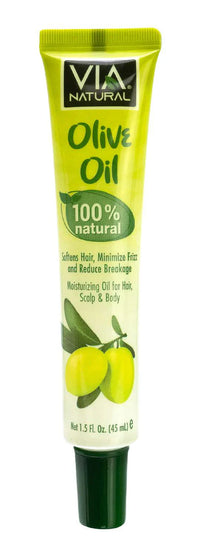 Thumbnail for Via Natural Olive Oil – 100% Natural Moisturizing Oil (1.5 fl oz) - Elevate Styles