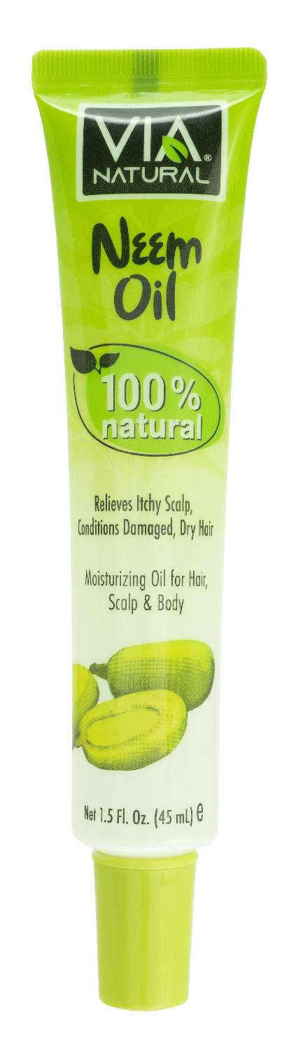 Via Natural Neem Oil – 100% Natural Moisturizing Oil (1.5 fl oz) - Elevate Styles