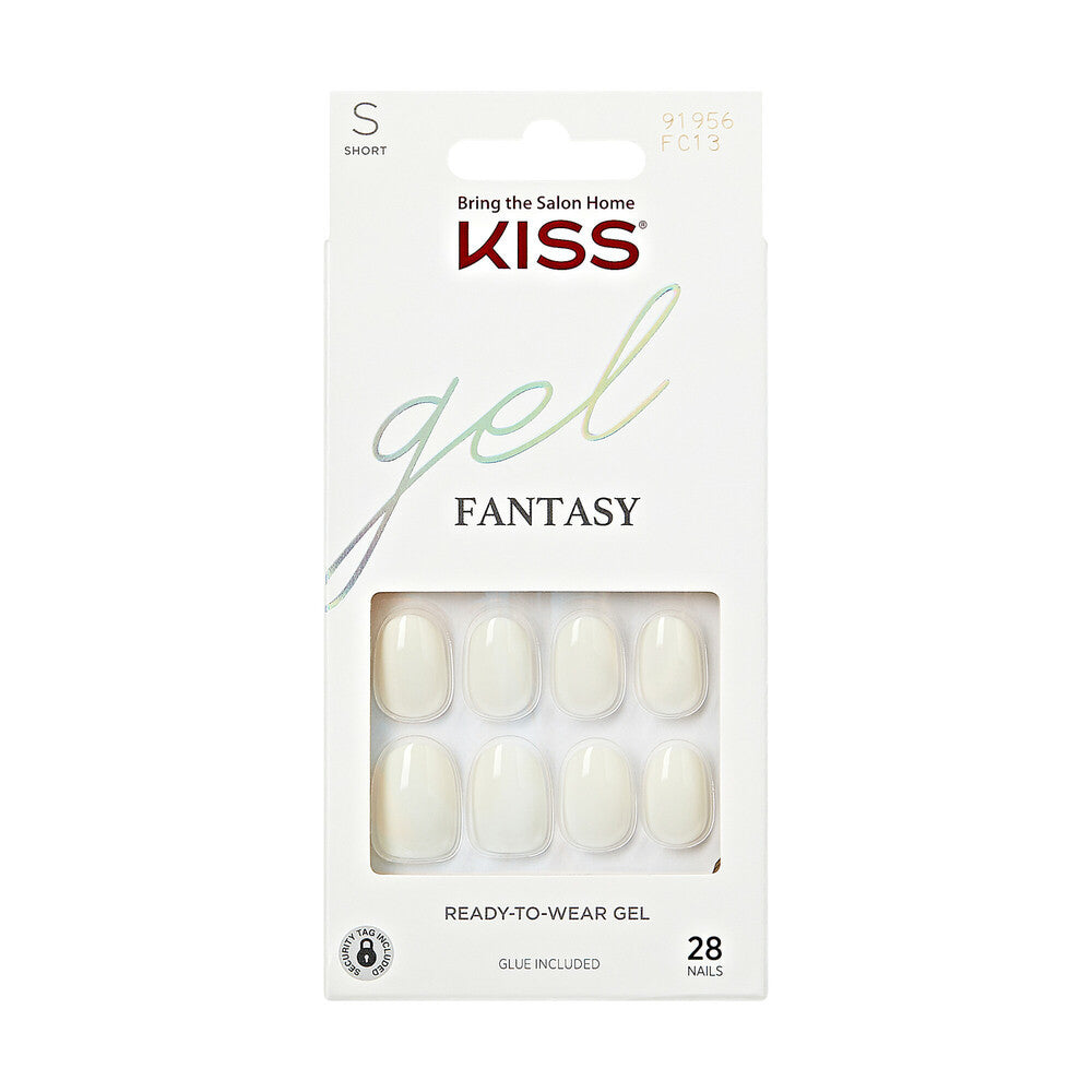 KISS Gel Fantasy Ready to Wear Gel Nails Short Solid Color - Elevate Styles