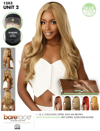 Thumbnail for Sensationnel 13x3 HD Glueless Pre Plucked Wig  Bare Lace Unit 2 BL133002 - Elevate Styles