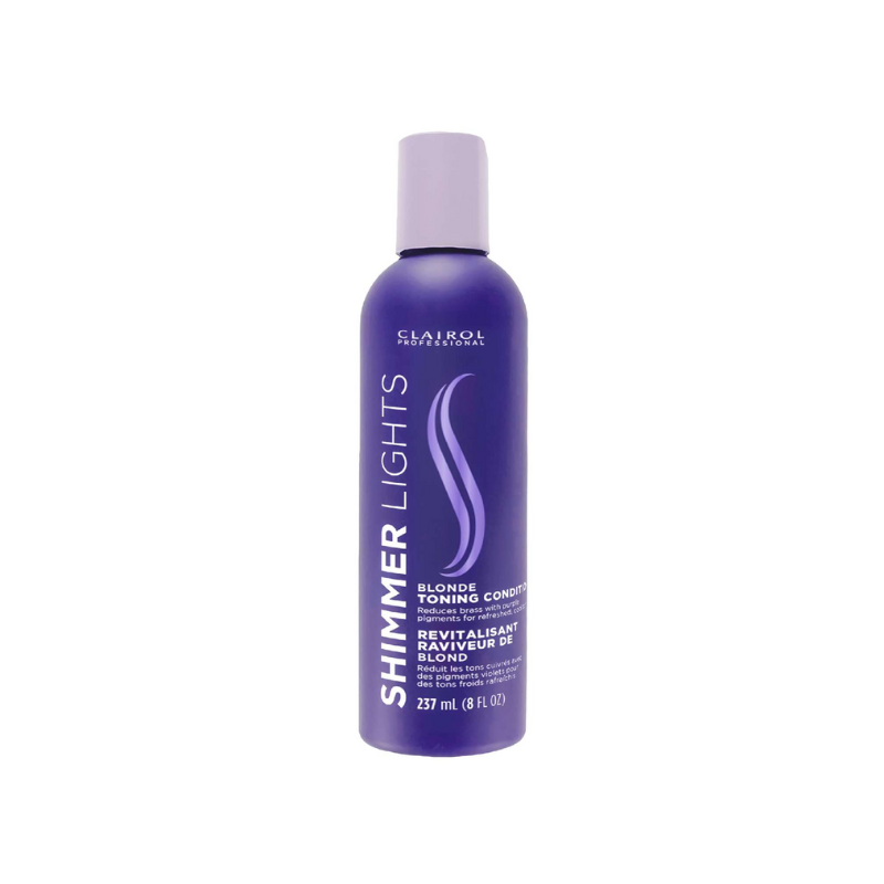 Clairol Shimmer Lights Conditioner Blonde & Silver - 8 oz - Elevate Styles